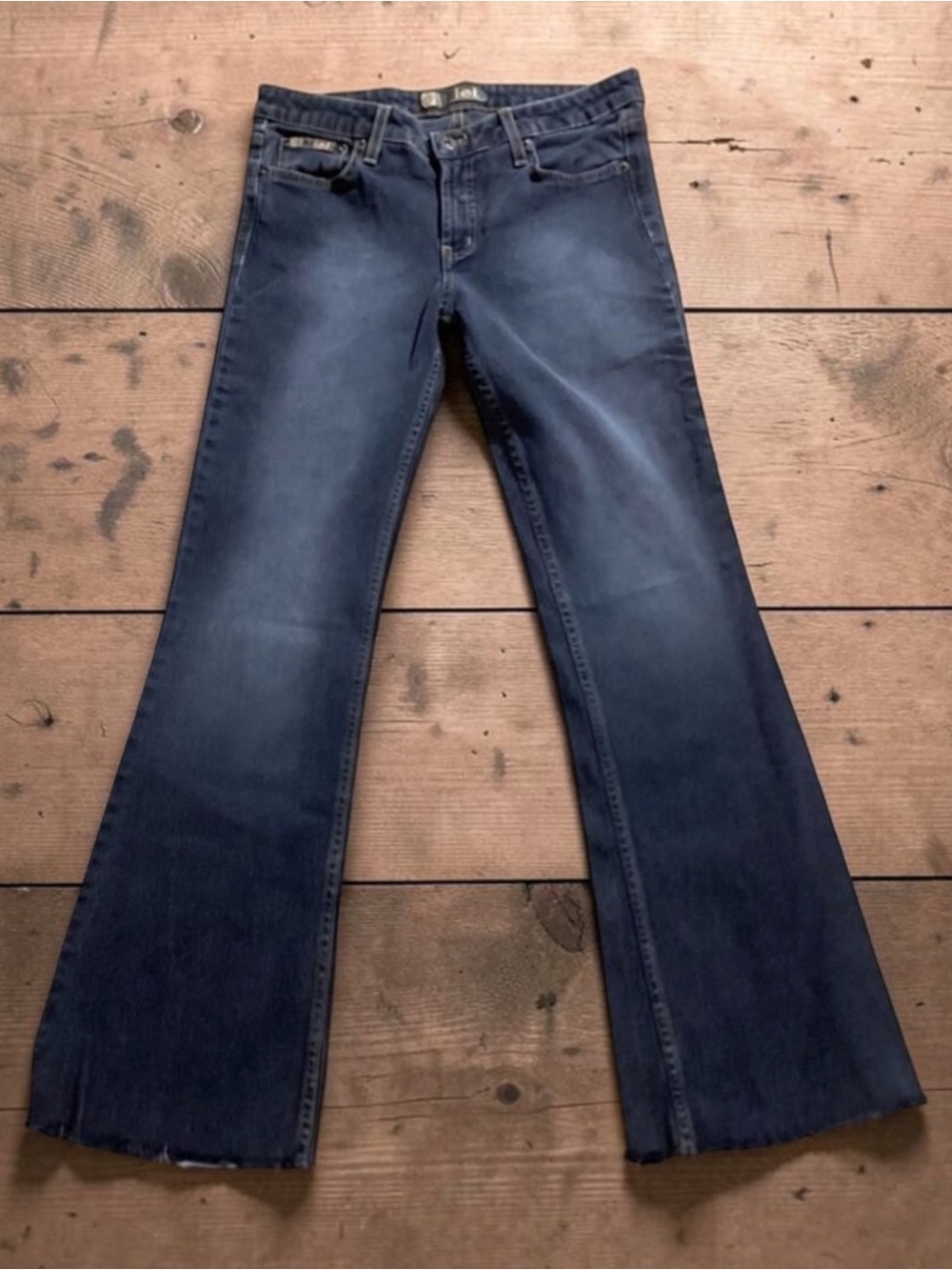 l.e.i. Bootcut Black Dark Wash Bootcut Jeans